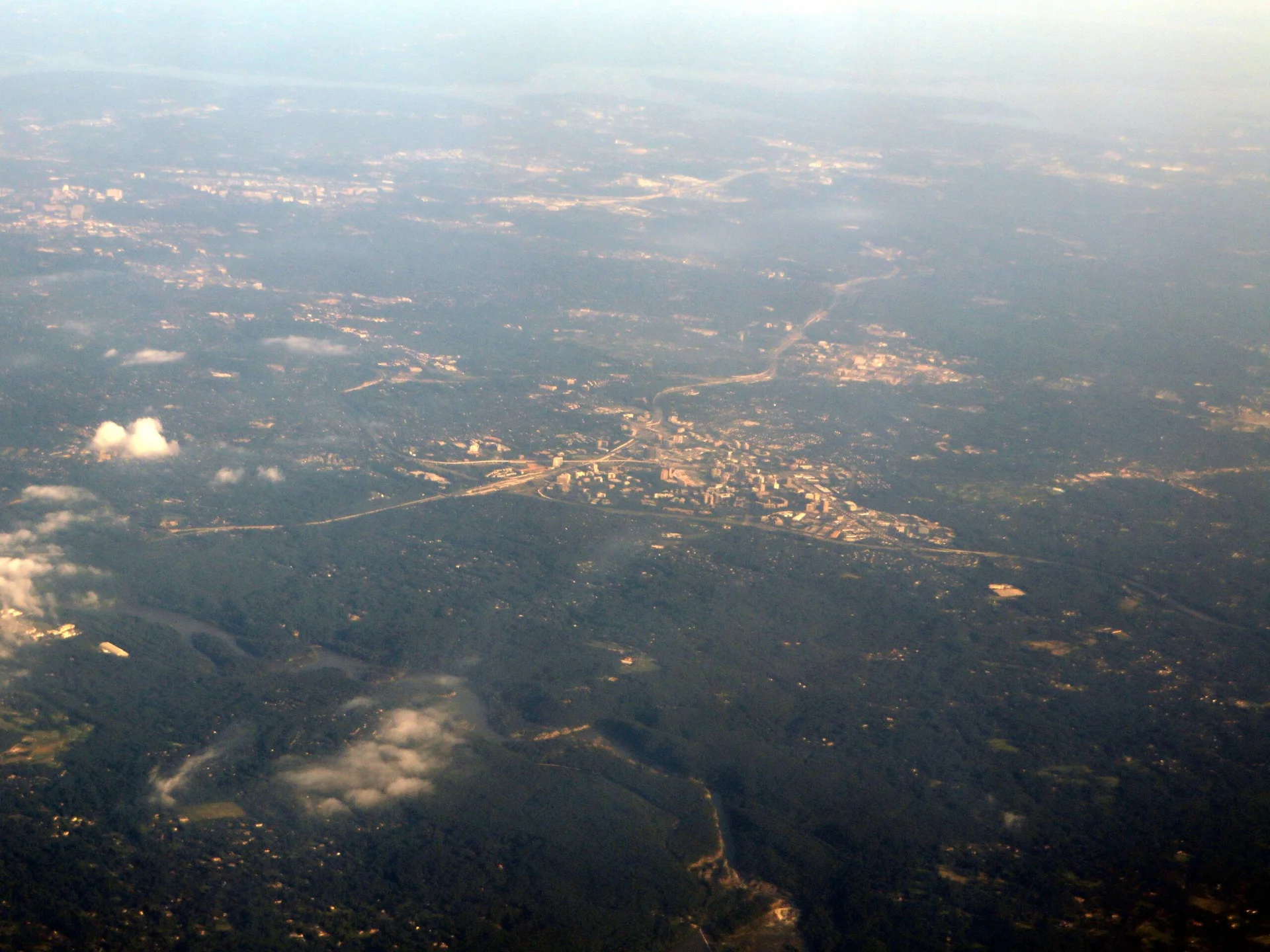 Panoramic view of Falls Church, Virginia